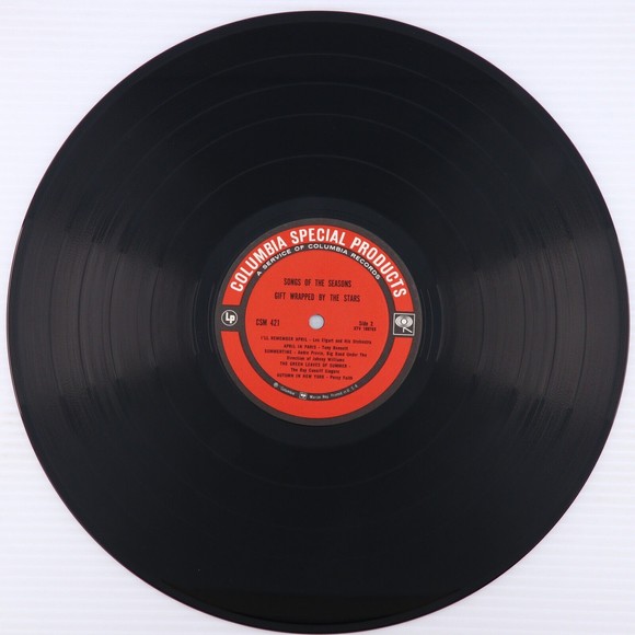 Songs Of The Seasons, Gift Wrapped By The Stars Jazz LP Record Columbia CSM 421 - Picture 10 of 14